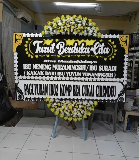 Papan Bunga Duka Pendem Ngaringan